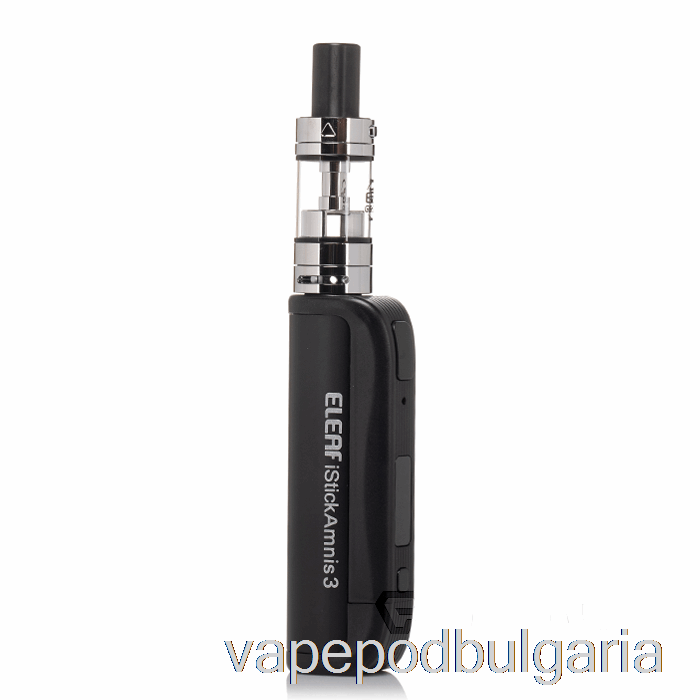 Vape Течности Eleaf Istick Amnis Iii 3 20w стартов комплект черен